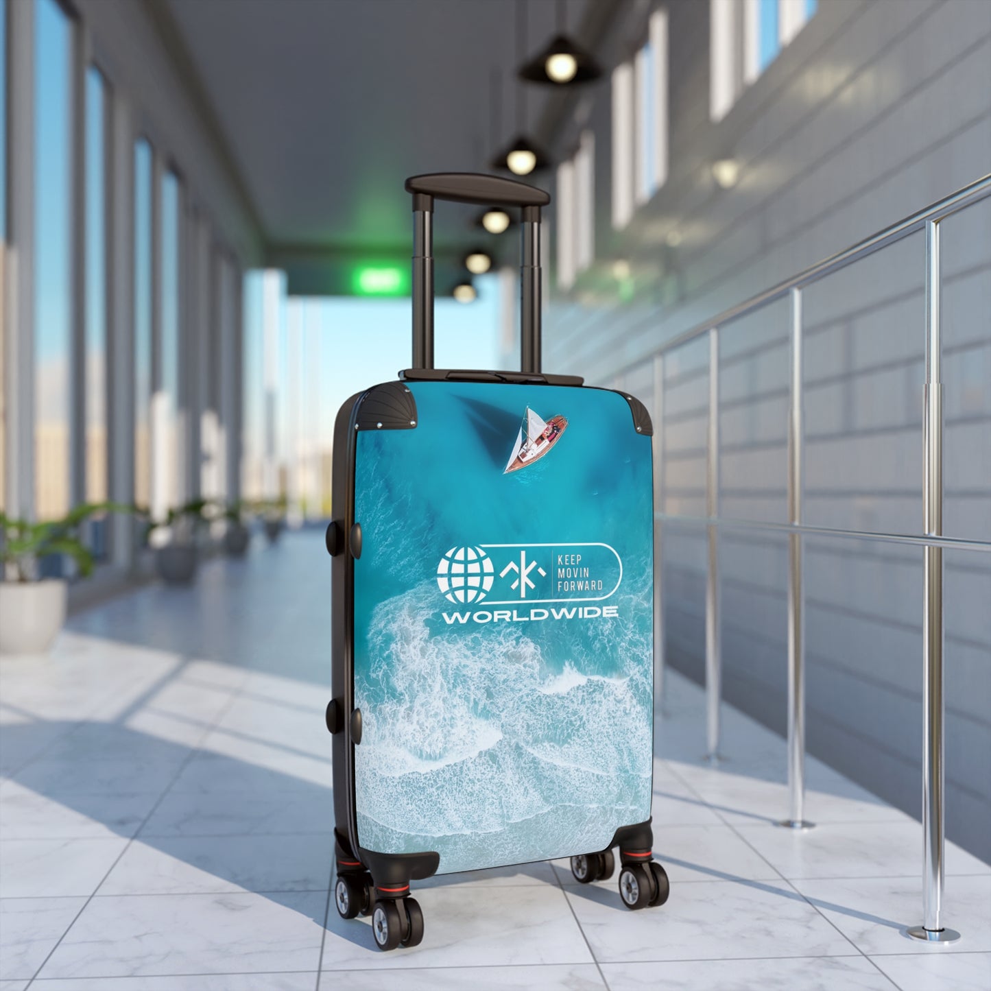 KMF Ocean Travel Suitcase