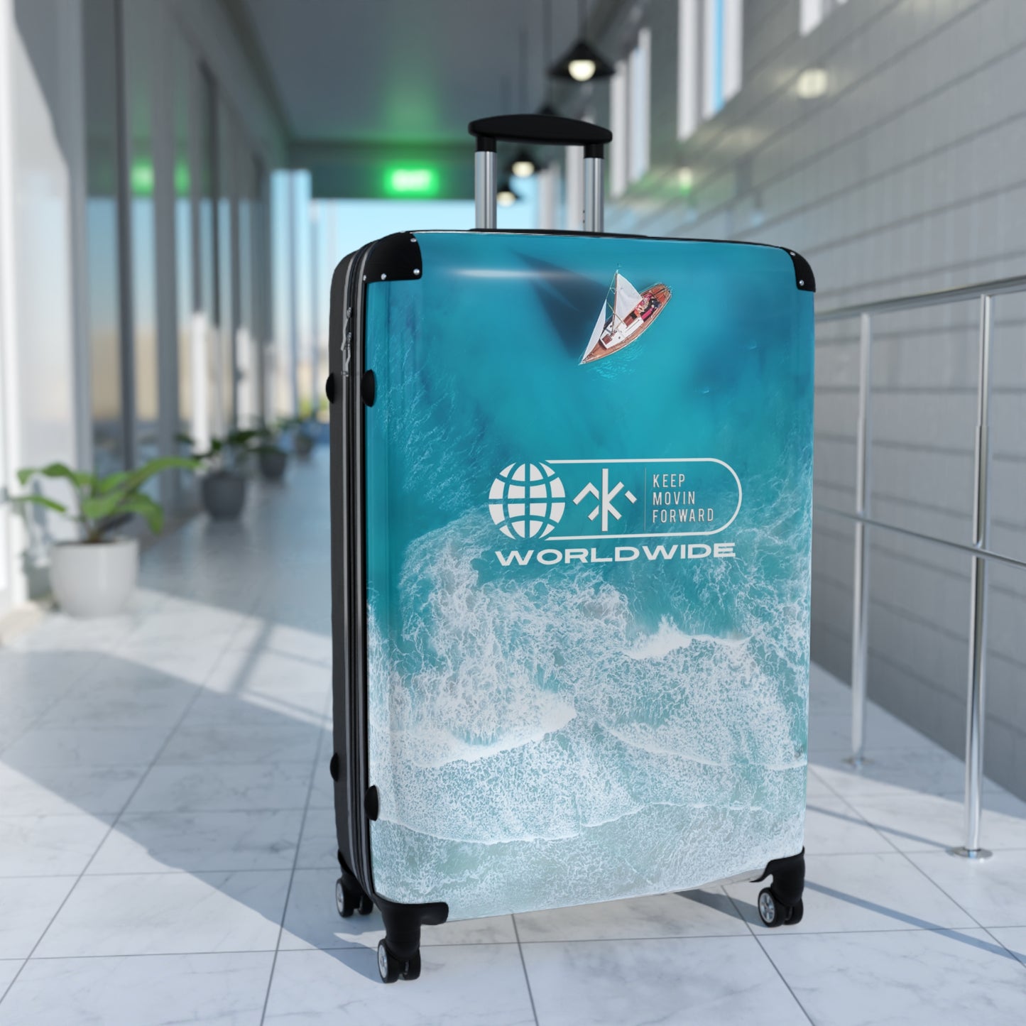 KMF Ocean Travel Suitcase