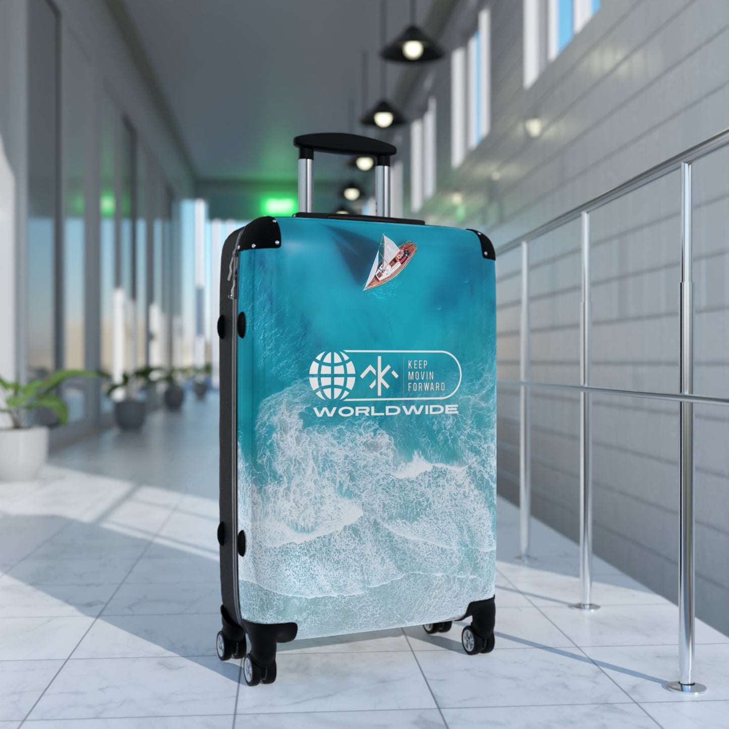 KMF Ocean Travel Suitcase