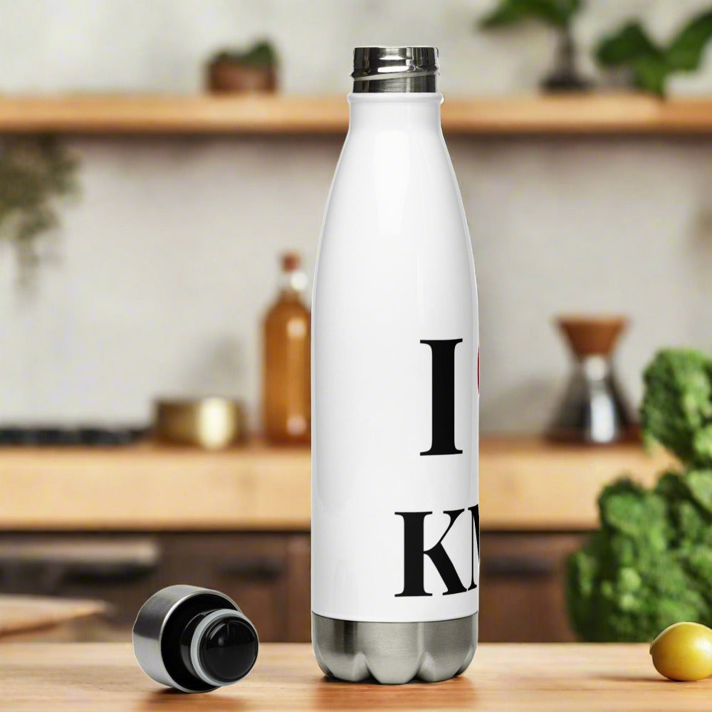 I Love KMF Stainless Steel Water Bottle