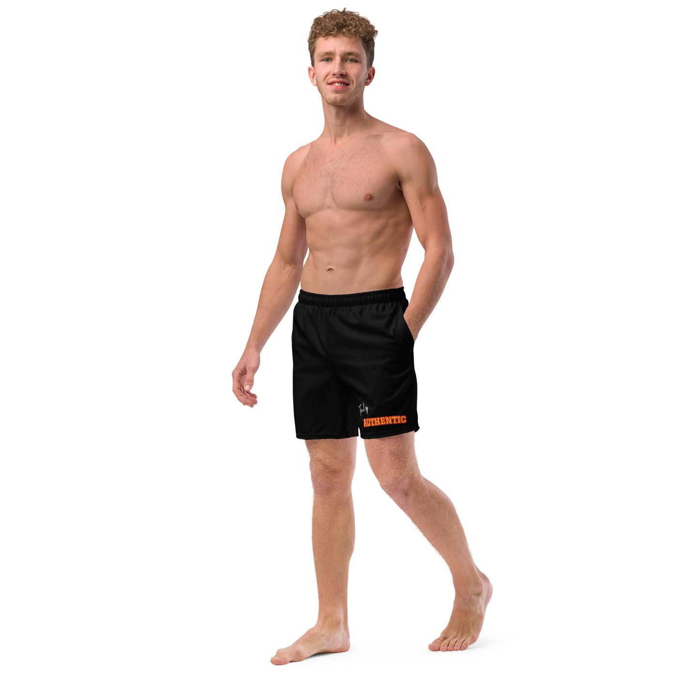 KMF Men's Authentic swim trunks