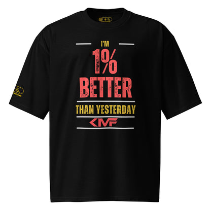 KMF 1% Oversized heavyweight t-shirt