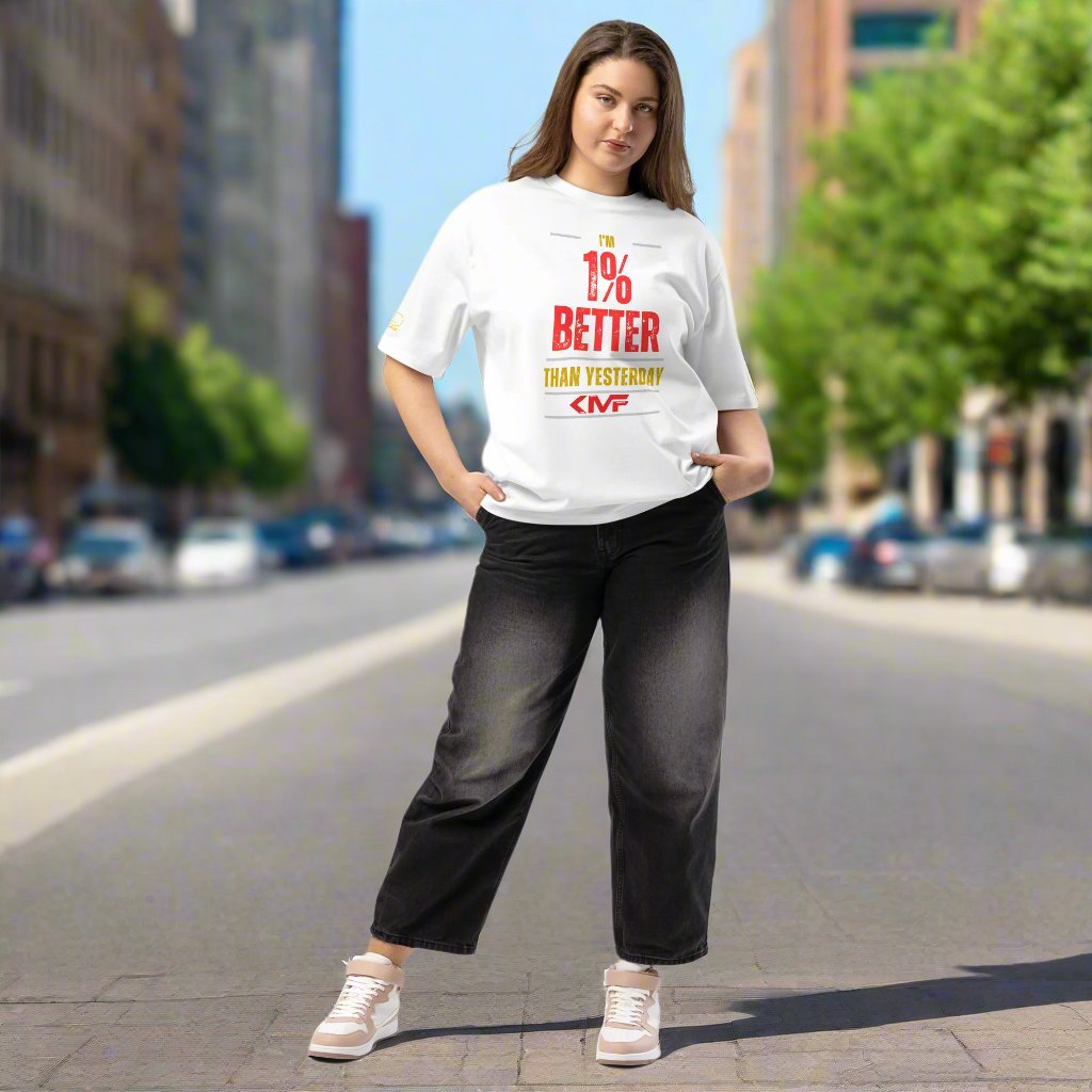 KMF 1% Oversized heavyweight t-shirt