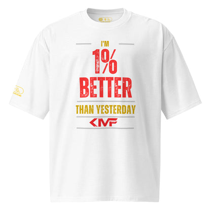 KMF 1% Oversized heavyweight t-shirt