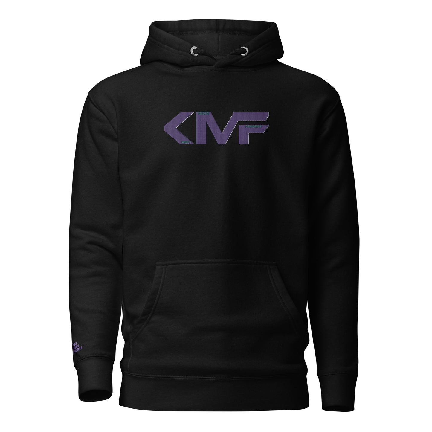 KMF Purple Script Hoodie