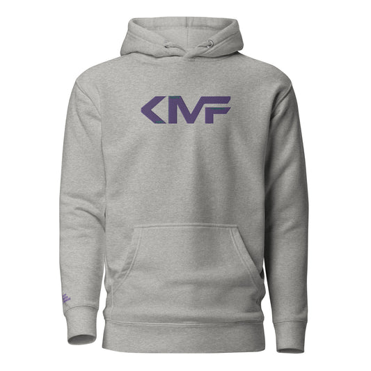 KMF Purple Script Hoodie