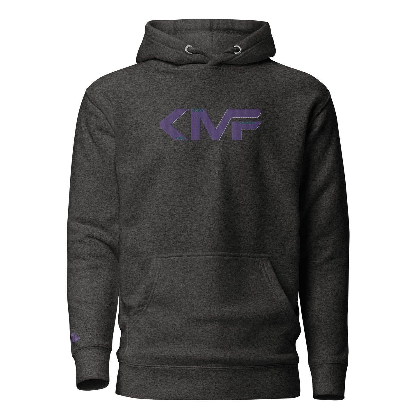 KMF Purple Script Hoodie