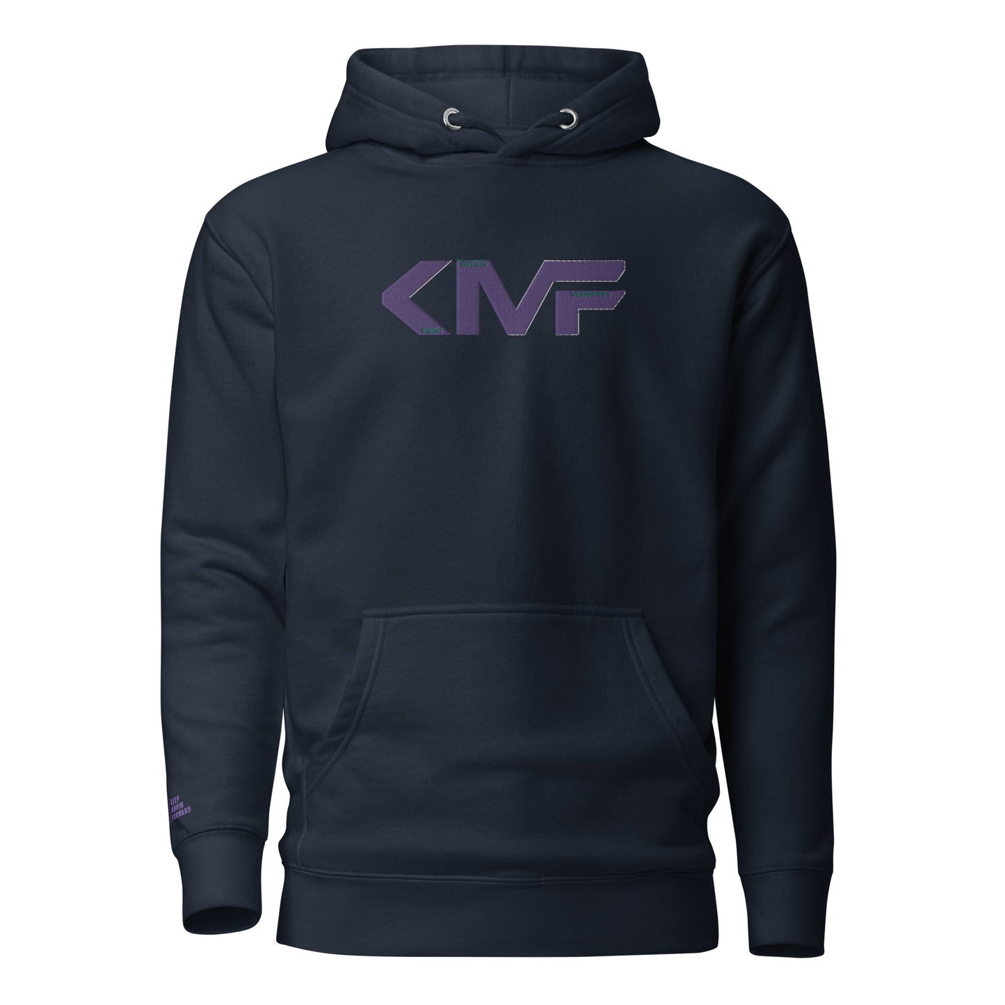 KMF Purple Script Hoodie