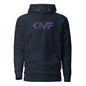 KMF Purple Script Hoodie