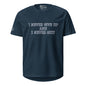 KMF Slogan Unisex sports jersey