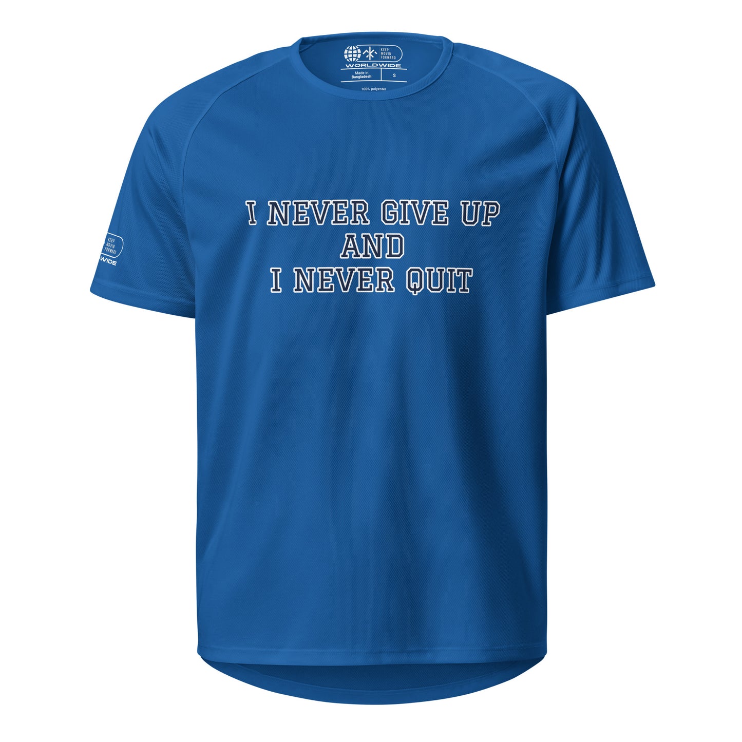 KMF Slogan Unisex sports jersey