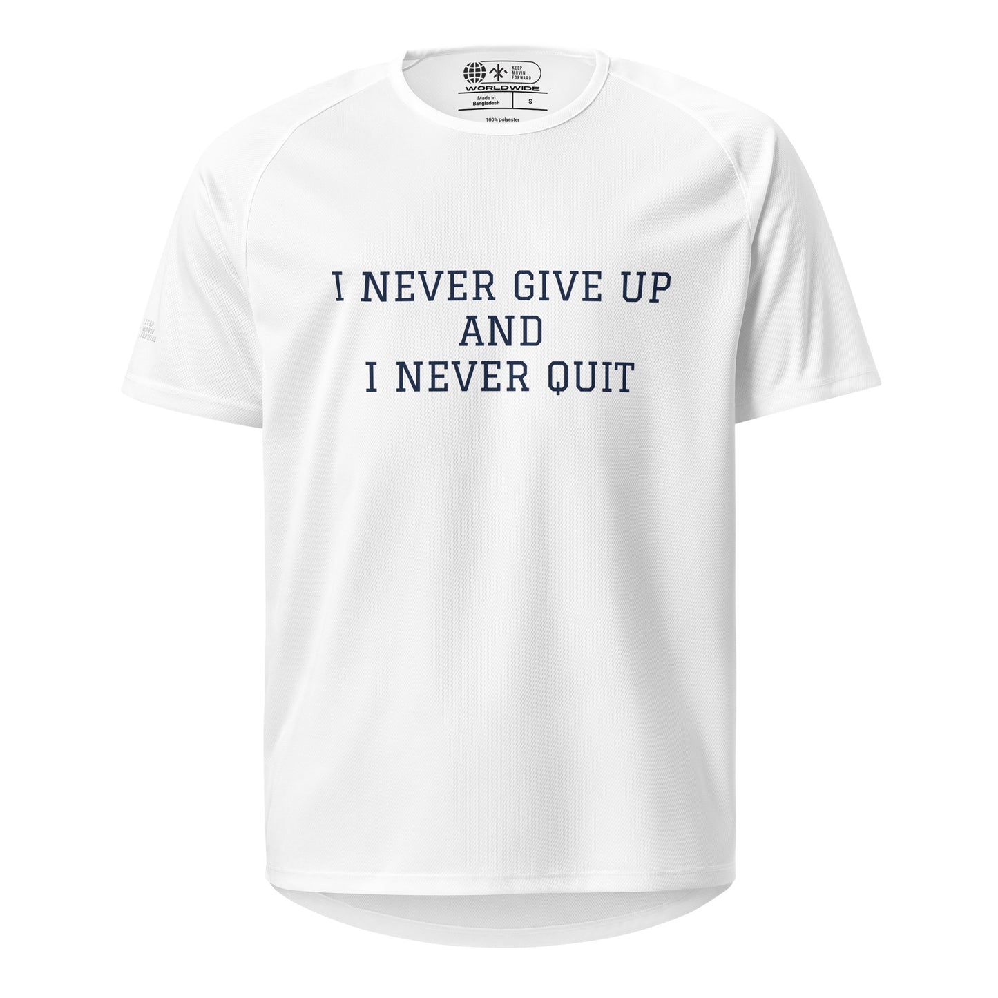 KMF Slogan Unisex sports jersey