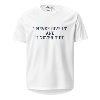 KMF Slogan Unisex sports jersey