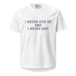 KMF Slogan Unisex sports jersey