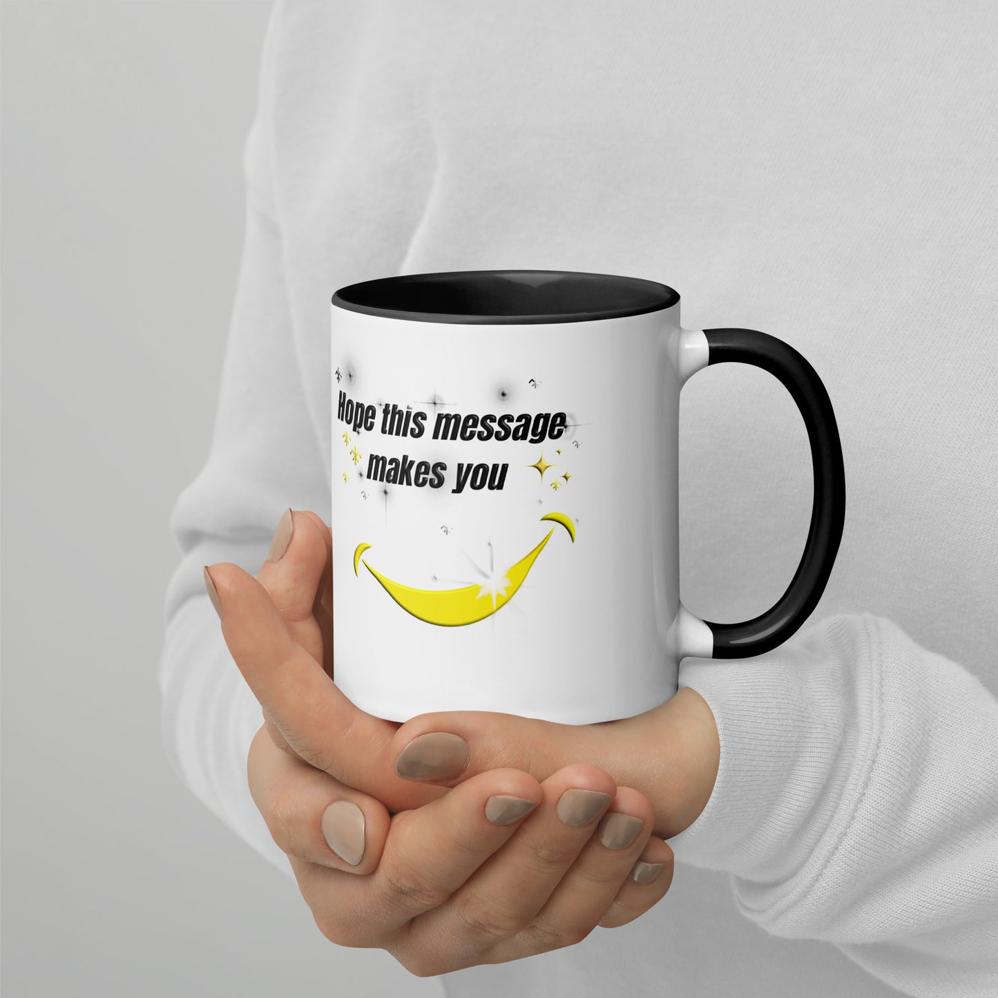 Smile Mug with Colour Inside