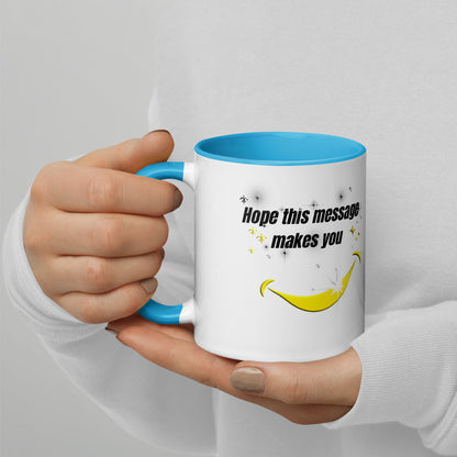 Smile Mug with Colour Inside