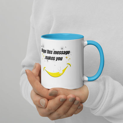 Smile Mug with Colour Inside