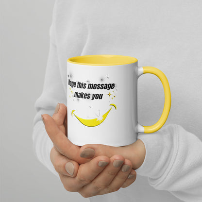 Smile Mug with Colour Inside