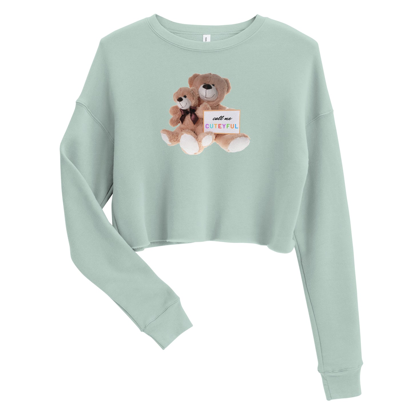 KMF Cuteyful Crop Sweatshirt