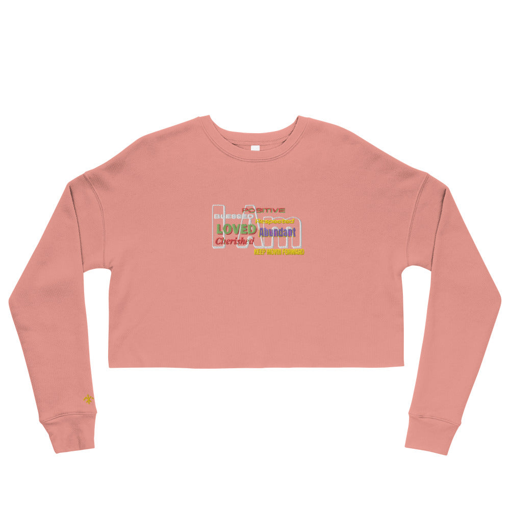 KMF I Am Crop Sweatshirt