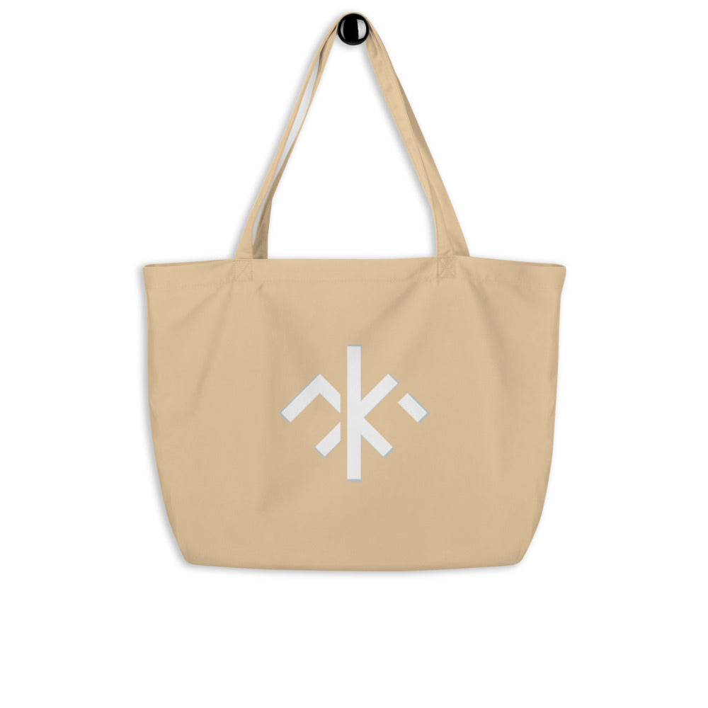 Large organic KMF tote bag